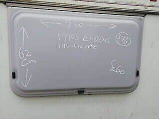 Elddis Caravan Rear Window