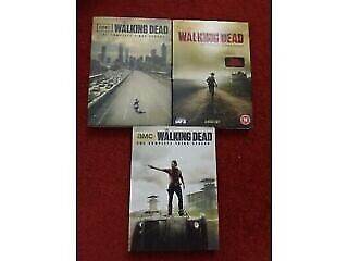 7  x  THE WALKING DEAD  -  DVD Collection boxsets.