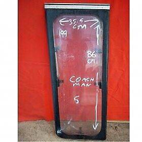 1990s Coachman caravan front offside window