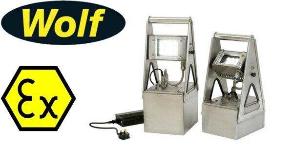 Wolf-Lite WL-70 ATEX Rechargeable Work Flood Light