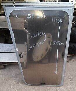 Bailey Scorpio caravan front offside window