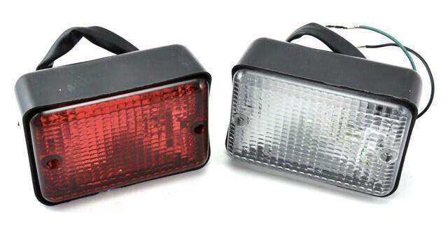 GENUINE NEW LAND ROVER REAR RED FOG LIGHTS & REVERSING LIGHTS SURFACE MOUNTING - KIT CAR ETC