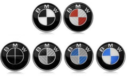 Bmw center caps 56mm 60mm 68mm 