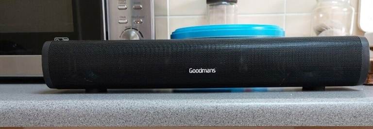 goodmans compact soundbar 356925