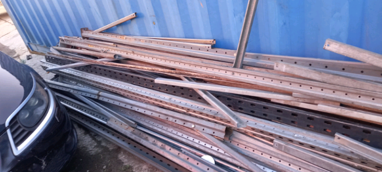 Dexion adjustable racking.