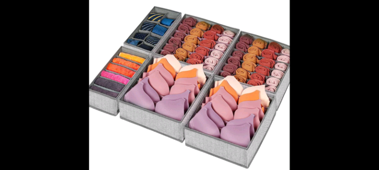 Underwear Drawer Organiser set of 6