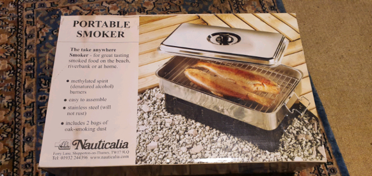 Portable Smoker 93164 by Nauticalia Brand new in original packaging