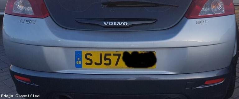 Volvo C30 Rear Bumper In Silver Colour 2007