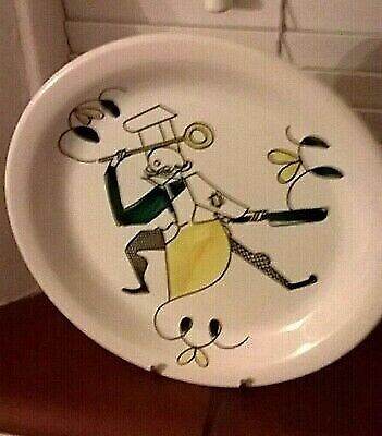 Mid Cent Stavanger Flint Plate - Crazy Chef- Inger Waage/Figgio Flint Rare