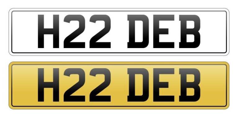 DEB / DEBRA / DEBBIE - Cherished Registration / Private Reg Plate
