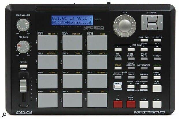 AKAI MPC500 + 128MB AKAI MEMORY CARD BRAND NEW £290