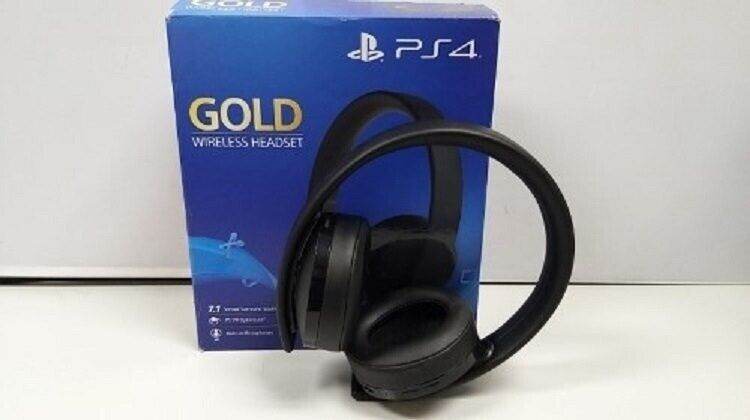 Sony Playstation WIRELESS Headset GOLD PS4 PS5 PS3 PSVITA PC STEAM