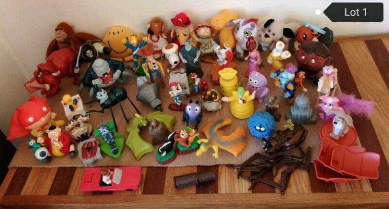 50 MCDONALD'S, BURGER KING, KFC, NESTLE, KELLOGGS TOYS (90s-00s) 