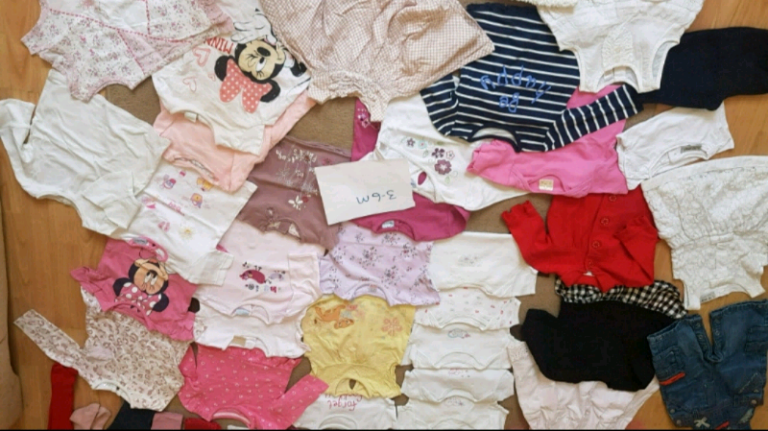 3-6m baby girls clothes bundle