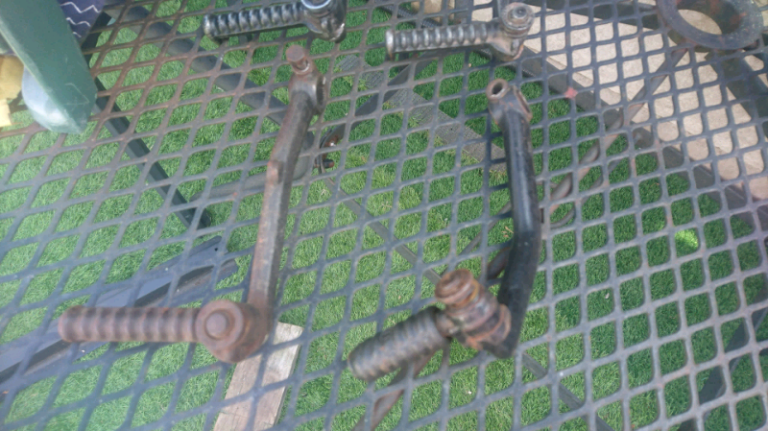 Scooter kickstart lever 