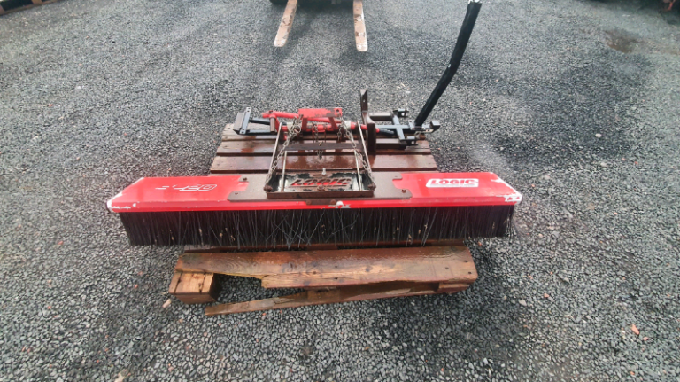 Quad atv logic front brush with system 20 chassis tractor 