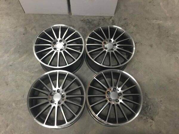 19" Inch Multi spoke C63 AMG Style Alloy Wheels merc C E A S Class 5X112 W204 W205 W212 W213 W221