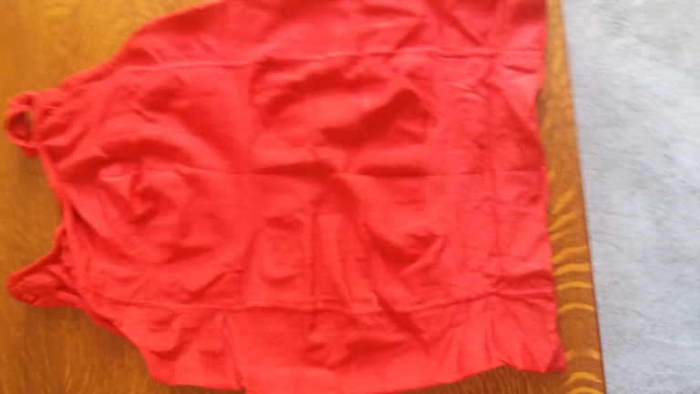 Men's compression  shirt (xl) new in red stomach flattening brand new packe