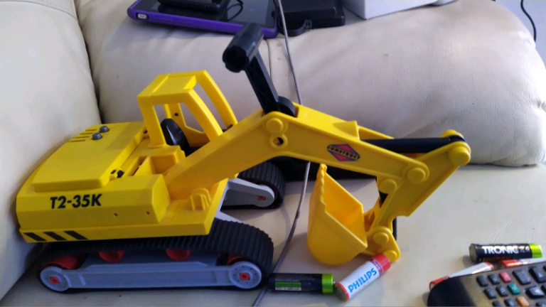 playmobile excavator digger 360