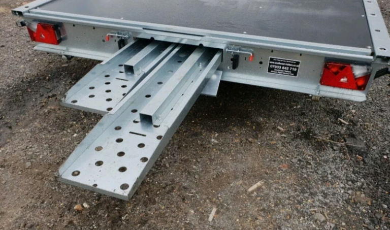 CAR TRANSPORTER TRAILER TILT BED WOODFORD 18 x 7' 3" TRI AXLE RECOVERY