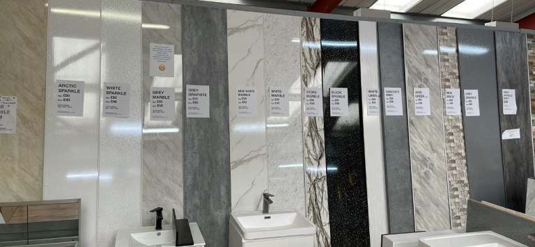 CS PVC PANELS company HX15UA, wet wall bathroom cladding, CS PVC PANEL