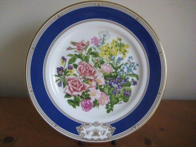 ROYAL COMMEMORATIVE PLATE - CHARLES AND DIANA WEDDING 1981 - ROYAL DOULTON