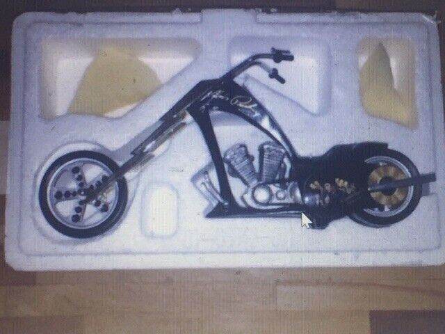 V.RARE: Elvis Chopper Motorbike Ornament ‘Taking Care of Business' **BRAND NEW**