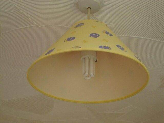 Nursery Matching Winnie the pooh light shade and bin.