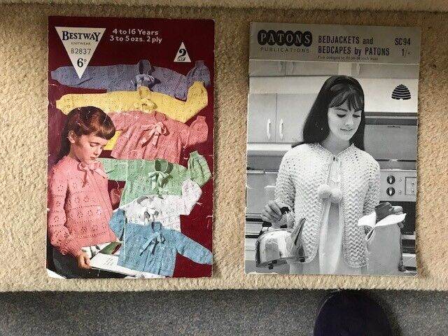 vintage bed jacket patterns