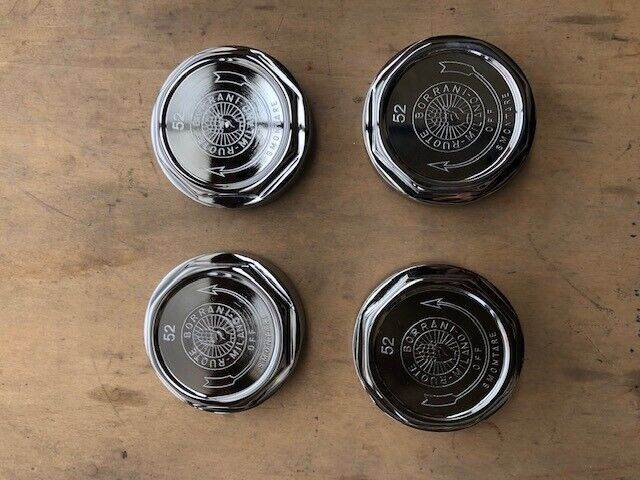 Wheel nuts Borrani 52 and chrome rings