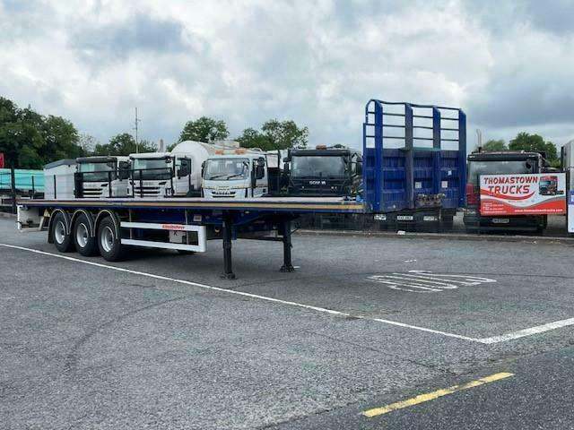 2018 KASSBOHRER 13.6M FLATBED TRAILER