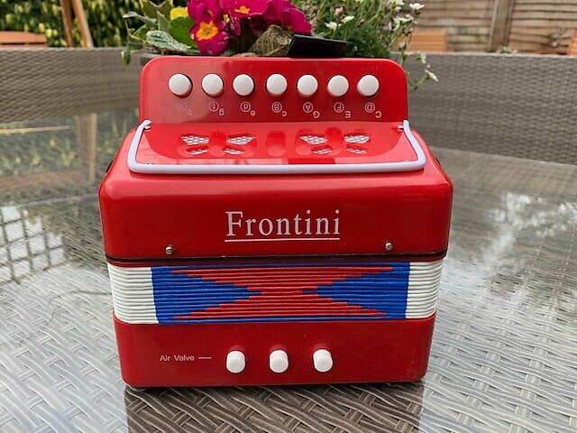 Frontini Mini Accordion In Red