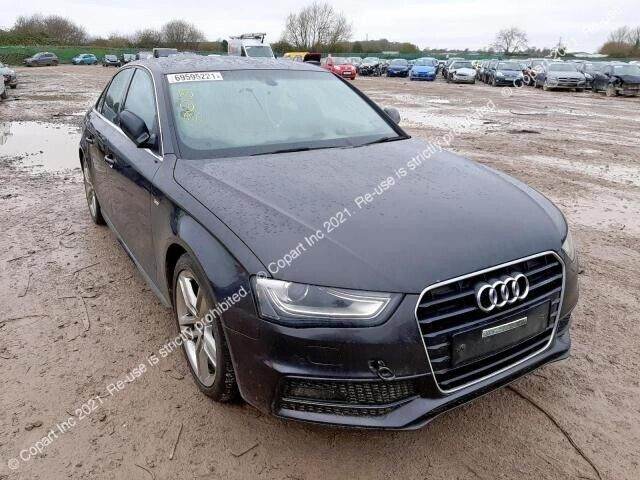 A4 B8 2012-2015 BLACK EDT S-LINE BREAKING SPARES AIRBAG LEATHER SEATS ALLOY DOORS AXLE HUBS CORNERS