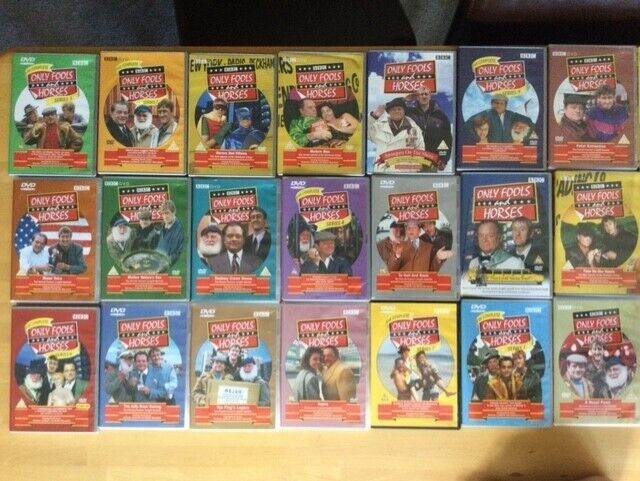 DVDS -ONLY FOOLS &HORSES COMPLETE SET VGC