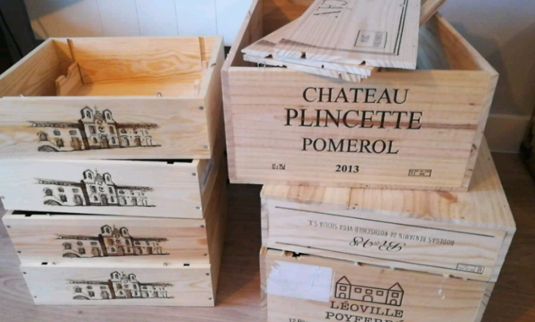 Wine boxes/crates Perfect Conditions
