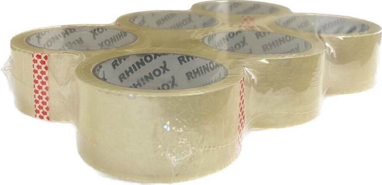 6 rolls of strong packing tape - Just £5!