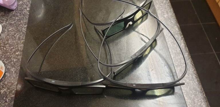 Samsung SSG-5100GB/XC Active 3D Glasses x 4