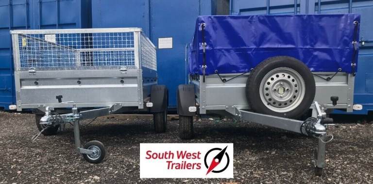 BRAND NEW TRAILER 6'8x4'1 WITH MESH SIDES
