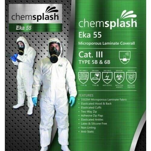 Chemsplash EKA500 Sprayshop overalls