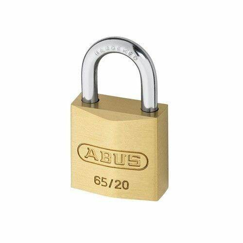 Abus ABU6520 65/20 20mm Brass Padlock