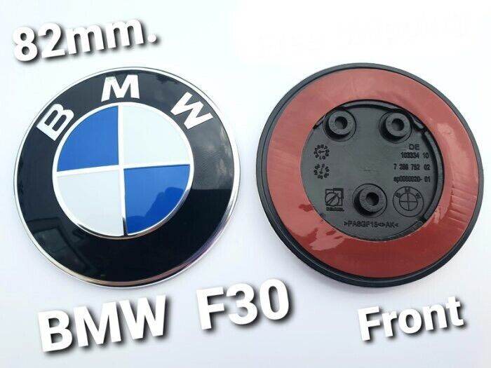 Bmw f30 bonnet / boot badge 82mm 