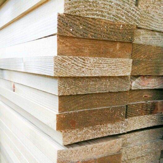 PLANED ALL ROUND TIMBER  2 x 1, 4 x 1, 6 x 1 from £4.80.