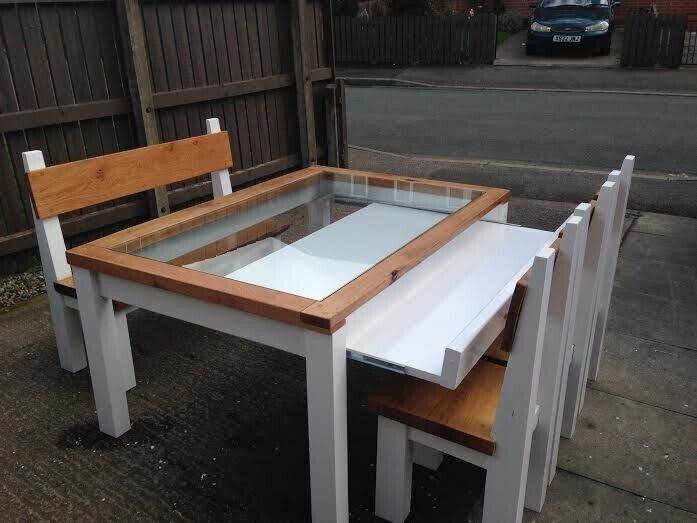 HAND MADE TIMBER DINING/COFFEE TABLES,BEDS,CHIRS,BENCHES,BOOKCASES , SEE AD