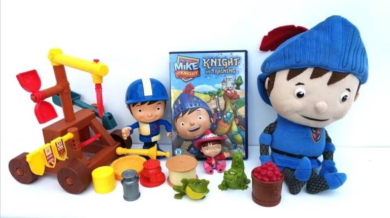 Mike the Knight toy & DVD bundle