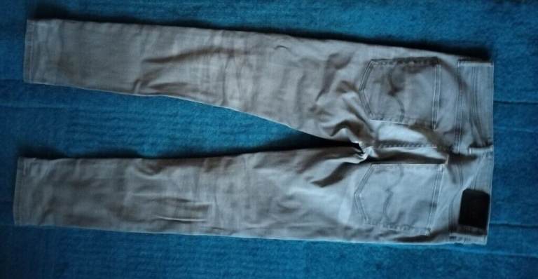 Slim fit Jack Jones faded grey jeans 