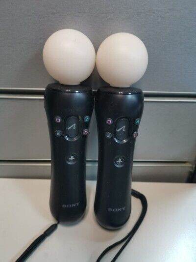 PS MOVE CONTROLLERS FOR PS4 and PS3 PAIR PSVR