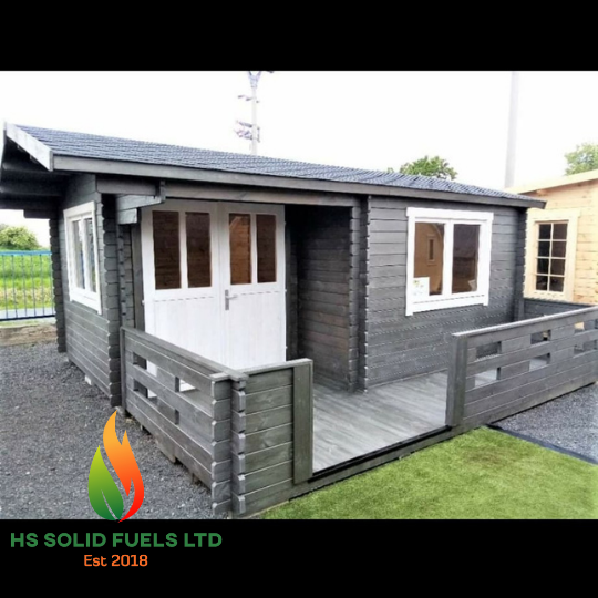 Timber cabin "GLORIA" 34 5x5m - finance available