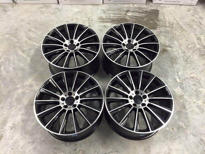 19 20" Inch Mercedes Twist style wheels A C E S CLASS W204 W205 W212 W213 5X112 W221 W222
