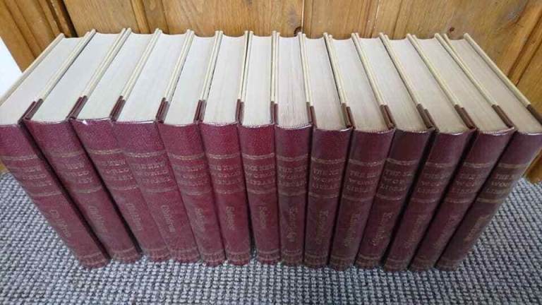 new world library set of childrens encyclopedias, Set of 13 The New World Library Books
