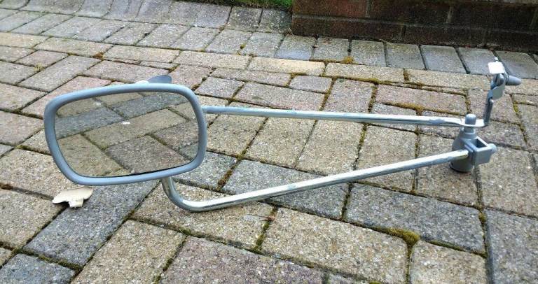 Caravan or trailer towing mirrors - 2 mirrors.